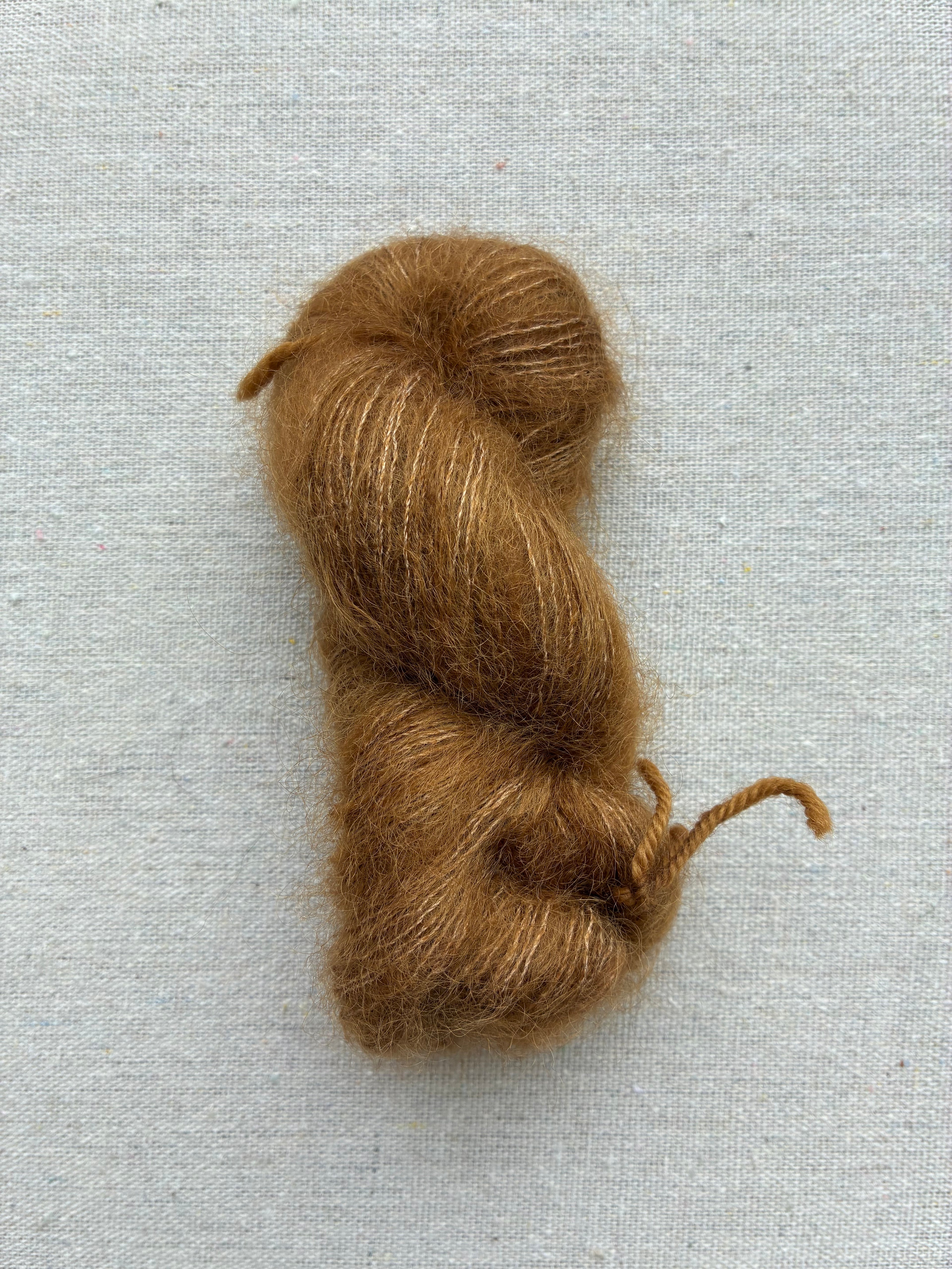 Silk Mohair "Chokoladeis ved Indelukket"