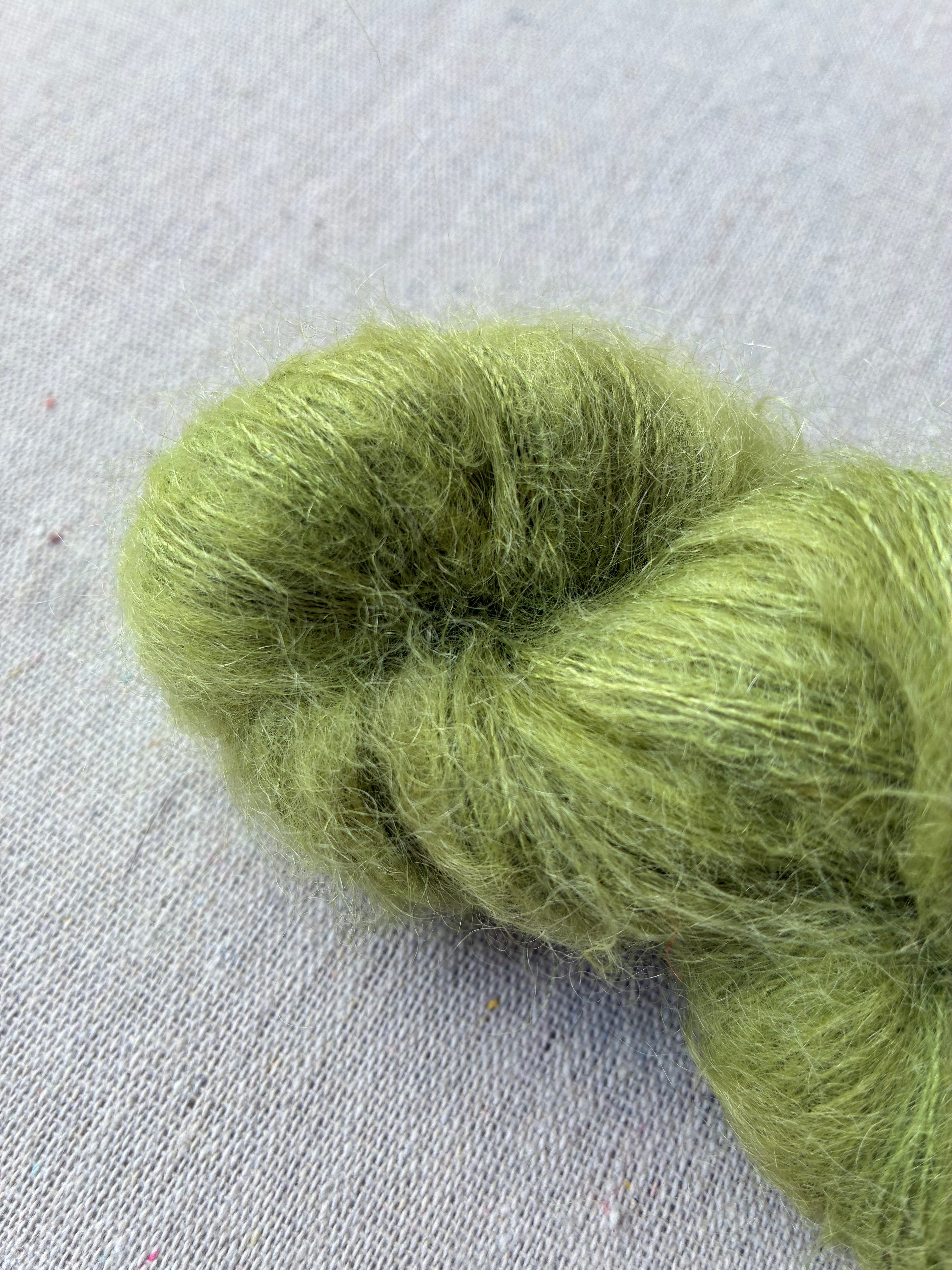 Silk Mohair "Langsøsiv"