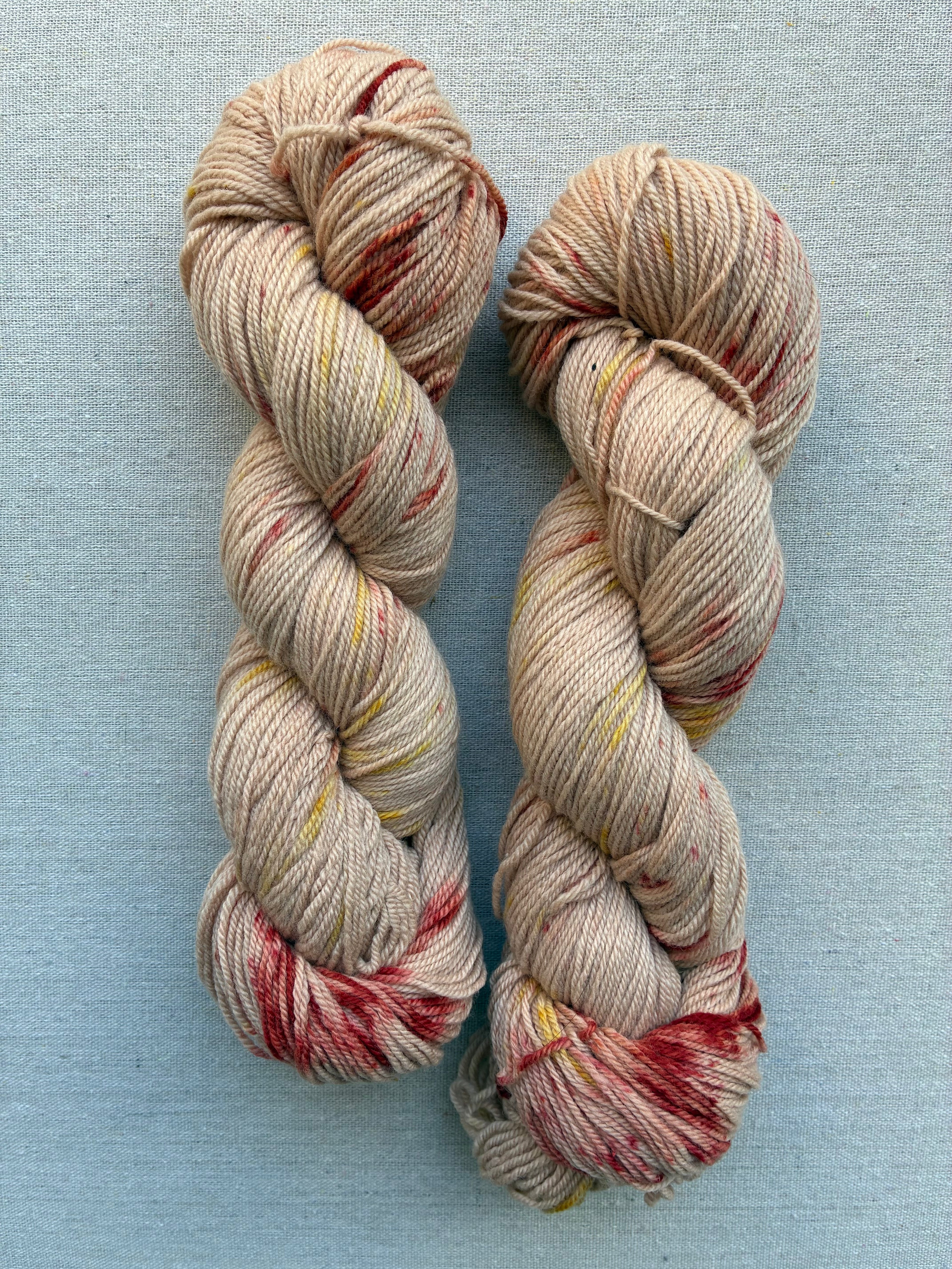 Tynd Økologisk Merino "Candyfloss ved Regatta 3" (300 m / 100 gram)