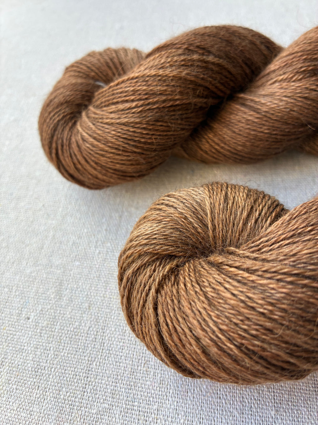 Baby Alpaka Silke Cashmere "Eftermiddagskaffe" (400 m / 100 g)