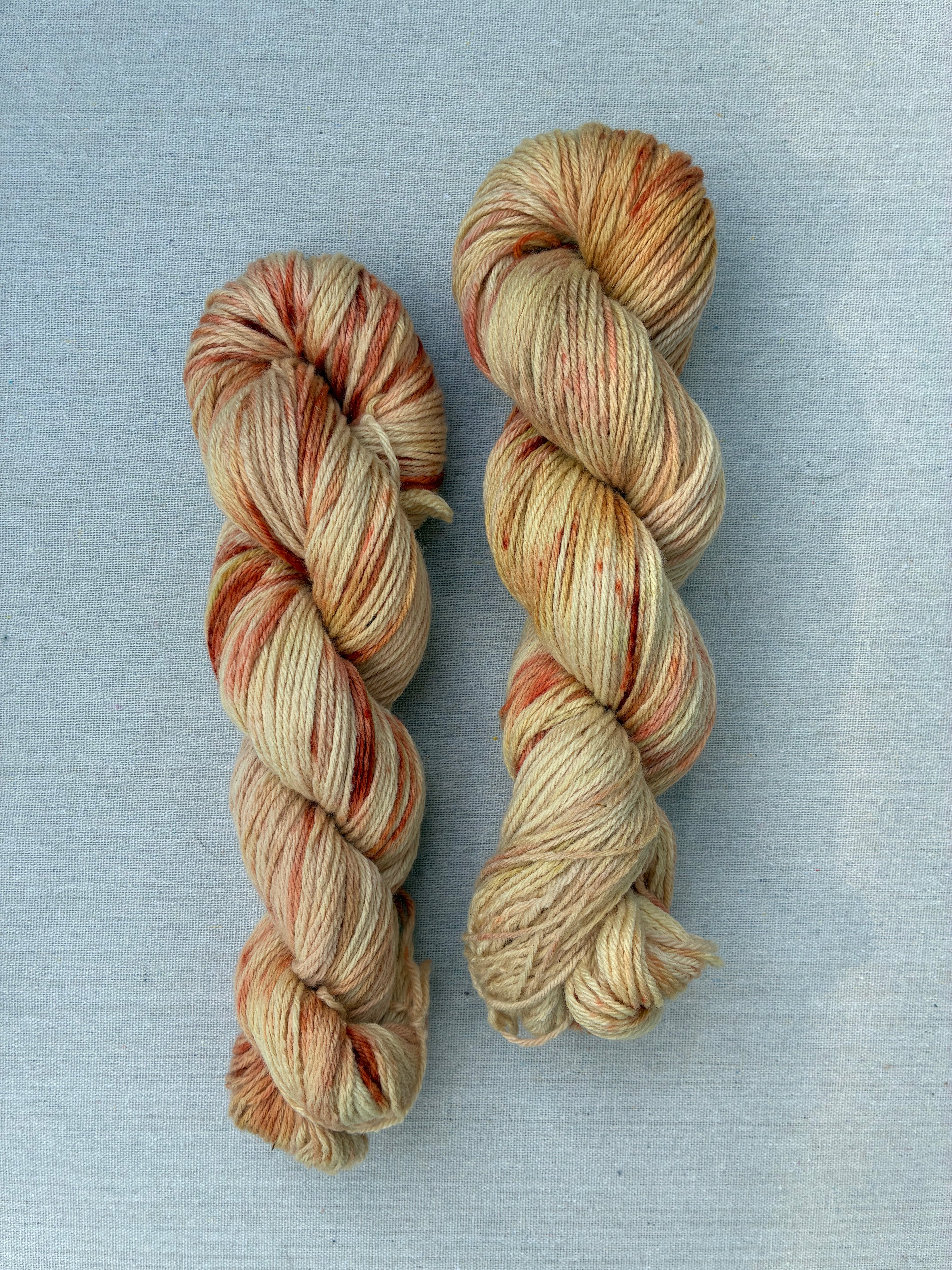 Tyk Økologisk Merino "Efterårsfarver over Nordskoven" (225 m / 100 gram)