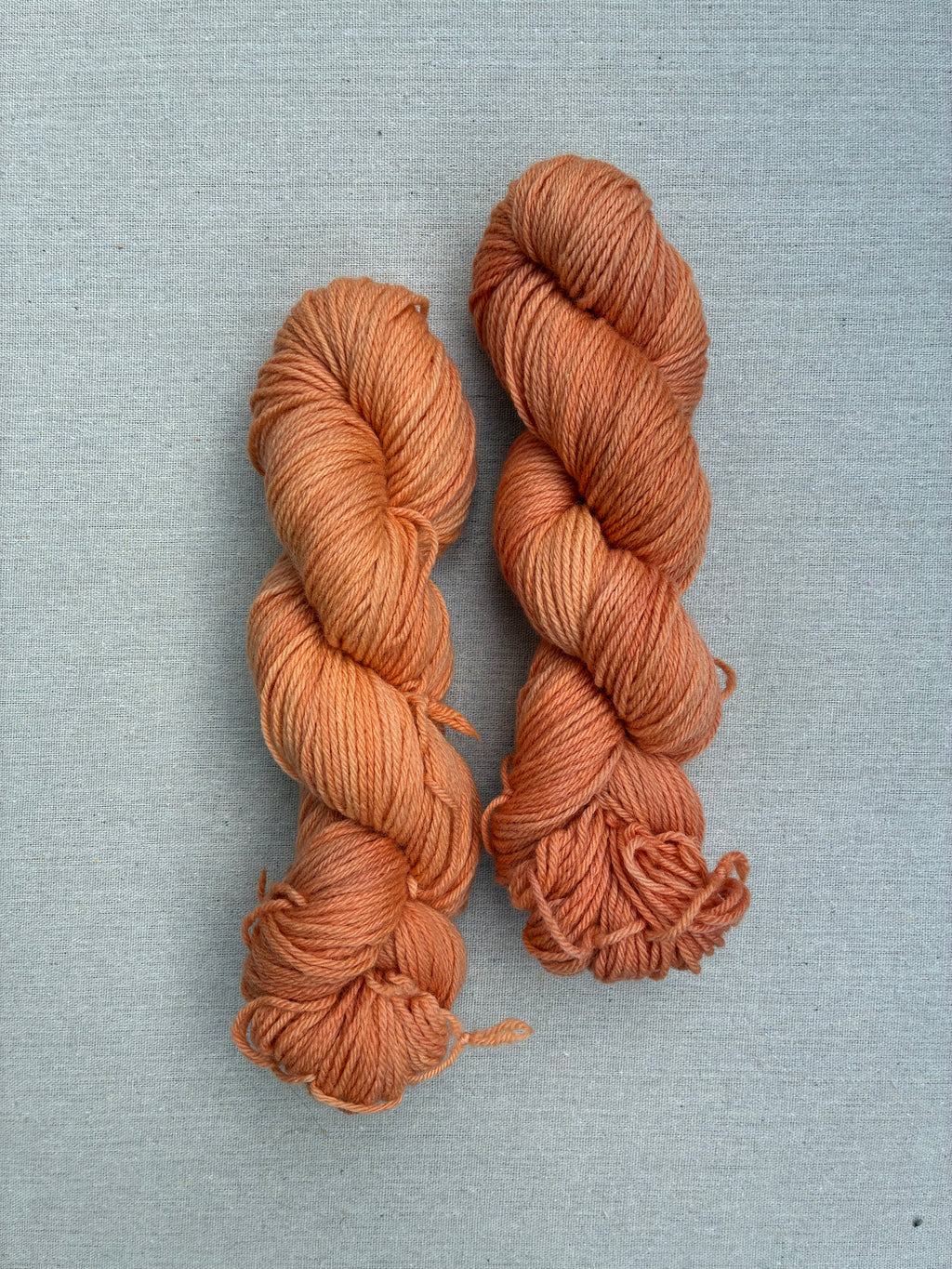 Tyk Økologisk Merino "Efterårsaftensol" (225 m / 100 gram)