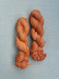 Tyk Økologisk Merino "Efterårsaftensol" (225 m / 100 gram)