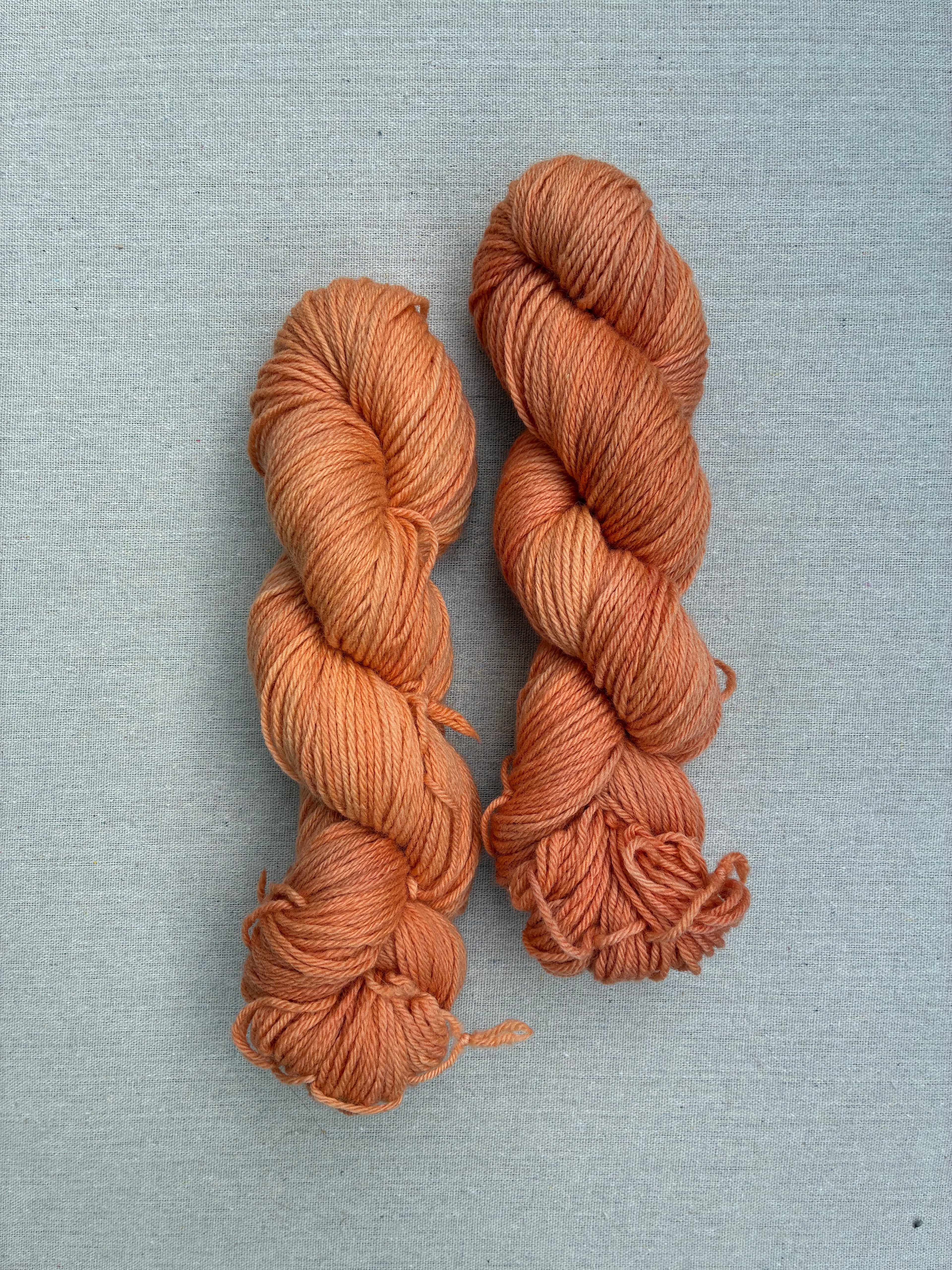 Tyk Økologisk Merino "Efterårsaftensol" (225 m / 100 gram)