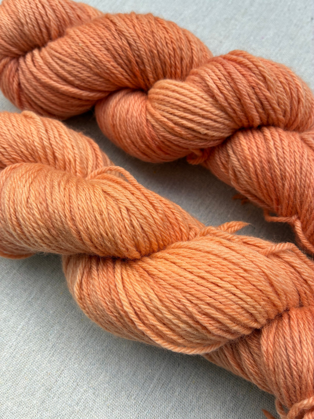 Tyk Økologisk Merino "Efterårsaftensol" (225 m / 100 gram)