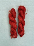 Kidmohair Silk "Hindbær fra Banestien" (420 m / 50 gram)